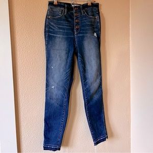 Madewell 10” High Rise Skinny Jeans